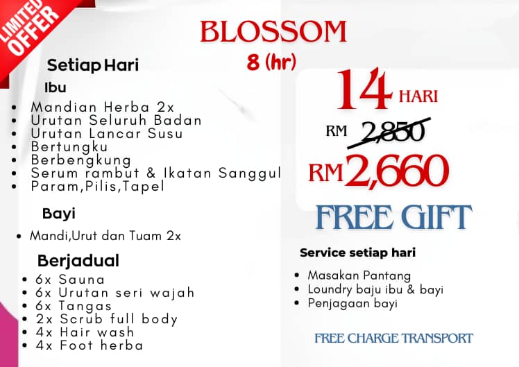 Promotion Bloosom 14 days Image